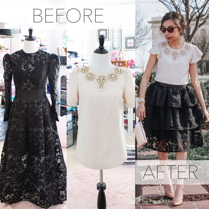 prom dress before and after Amazon Prom Dress Refashion Pin Cut Sew Studio