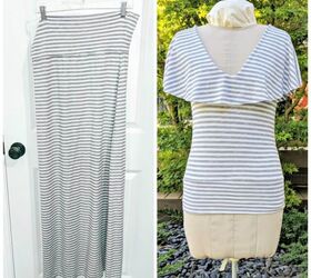 How to Make a Flouncy T-Shirt From a Maxi Skirt