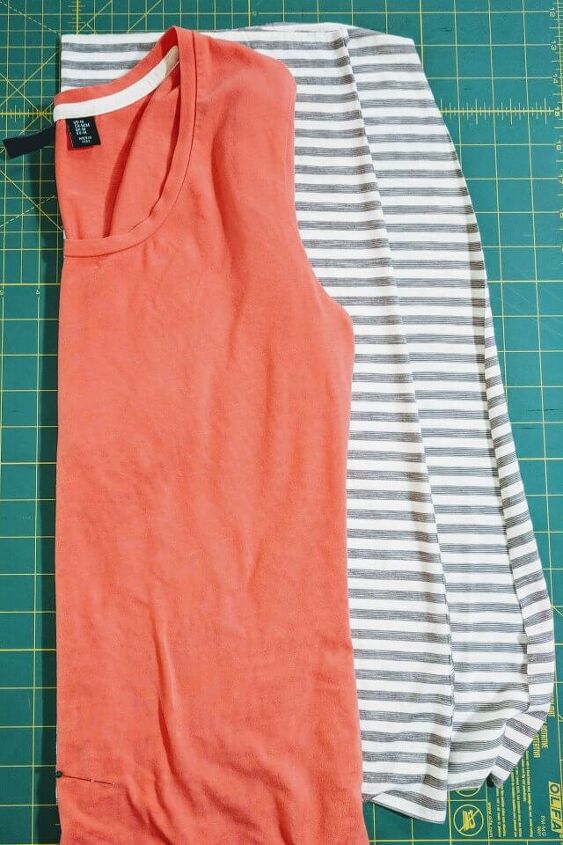 how to make a flouncy t shirt from a maxi skirt