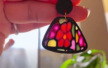 Stained Glass Earrings Have Never Been This Simple to Create!
