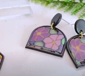 stained glass earrings have never been this simple to create, Make your own stained glass earrings
