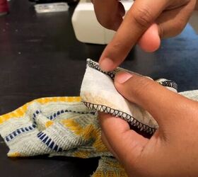 sew along faux wrap dress, How to make a faux wrap dress