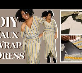 Sew Along Faux Wrap Dress