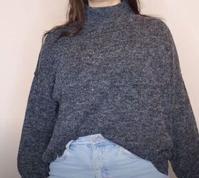 how to style an oversized sweater, How to wear an oversized sweater