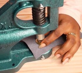 find out how to install grommets the easy way, How to install small grommets
