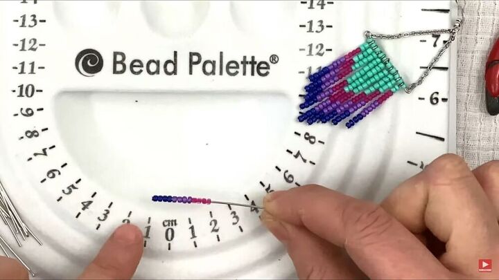 make your own stunning seed bead earrings in a few simple steps, Seed bead earring patterns