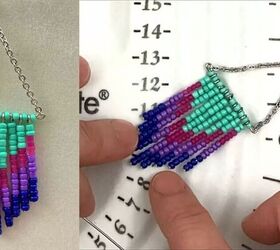 make your own stunning seed bead earrings in a few simple steps, How to make seed bead earrings
