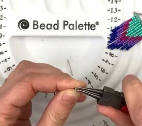 make your own stunning seed bead earrings in a few simple steps, Easy seed bead earrings