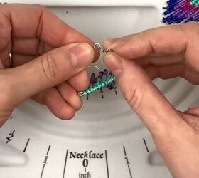 make your own stunning seed bead earrings in a few simple steps, Complete with shepherd s hook