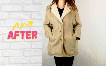 Turn an Oversized Sherpa Coat Into Something Fitted and Stylish