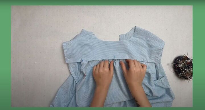men s shirt refashion make a dress from a dress shirt, Simple men s shirt refashion