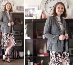 five ways to wear a leopard print midi skirt, Style a leopard print skirt