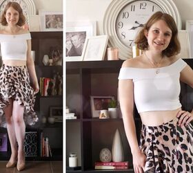 five ways to wear a leopard print midi skirt, Women s leopard print skirt