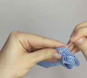 how to sew diy hair scrunchies by hand