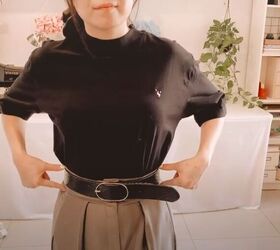 pleated pants high waisted