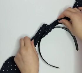 no need to buy headbands learn how to make your own, Topknot headband