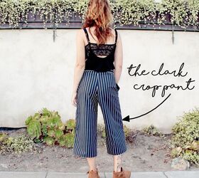 how i created the clark crop pant the flora modiste sewing projects