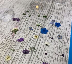 diy pressed flower resin quote necklace
