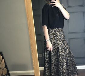 the leopard skirt styled 3 ways