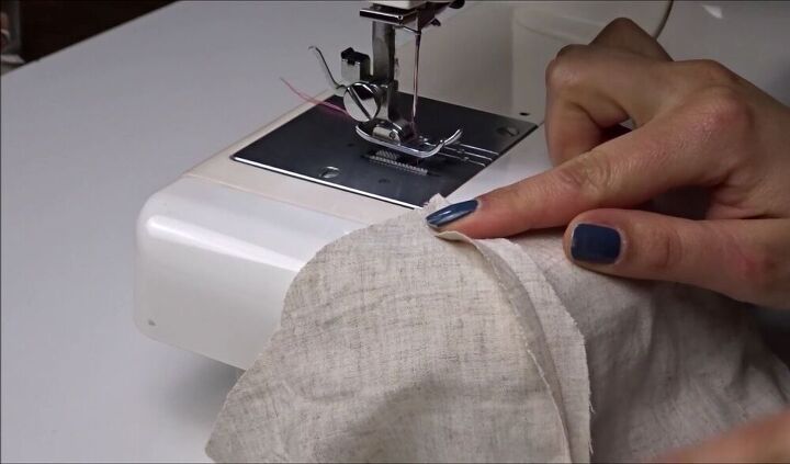how to sew a face mask with a filter pocket, Face mask sewing machine