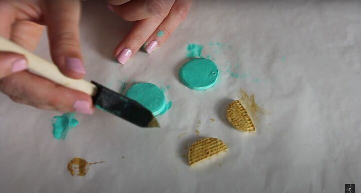 make your own clay and tassel earrings, Make clay earrings