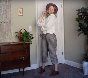 5 jumpsuits 2 ways how to style a jumpsuit, Plaid two piece