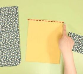 make your own double clutch wallet the super simple way, Stitch holes closed