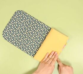 make your own double clutch wallet the super simple way, Fold backwards