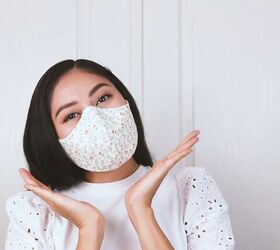 Make a Quick DIY Face Mask With Filter Pocket & Nose Wire
