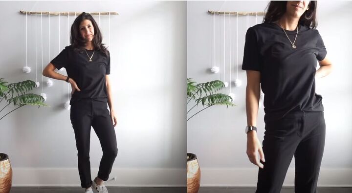 learn to style neutral colors, Wear all black outfits