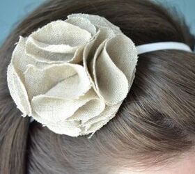 Ruffle Flower Headband Tutorial