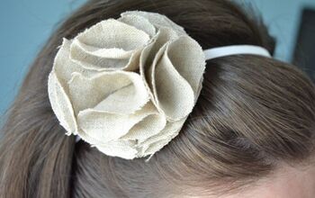 Ruffle Flower Headband Tutorial