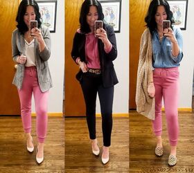 1 jogger suit styled casually for work and date night