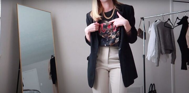 how to style trousers work appropriate casual, Casual trouser outfit