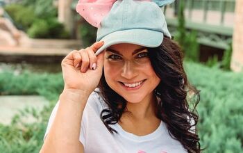 How I Turned Regular Ball Cap Hats Into Minnie Mouse Eared Ones!