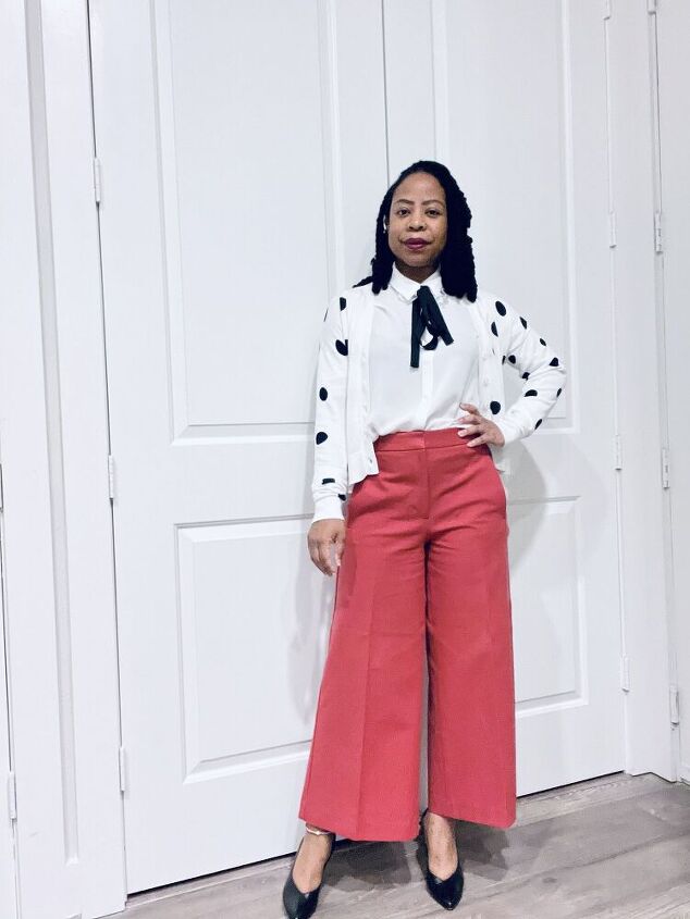 how to style cropped pants