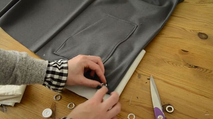 your coat into something unique with this diy coat tutorial, DIY keyring coat