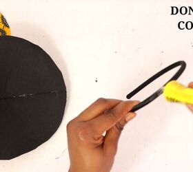 get your glam on make a diy fascinator without breaking the bank, Glue the headband