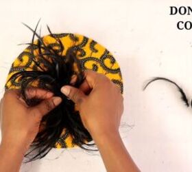 get your glam on make a diy fascinator without breaking the bank, Glue more feathers