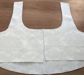 gorgeous corset top with sleeves pattern tutorial, Cutting out the pattern