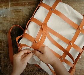 easy no sew diy cage bag, Insert the lining