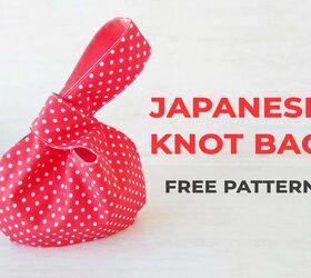diy japanese knot bag
