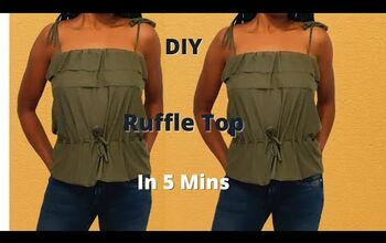 Make a Ruffle Top in Just 5 Minutes