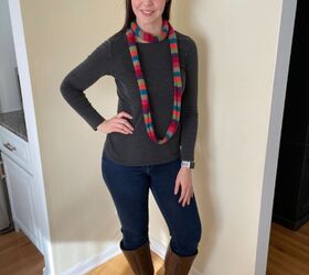 Skinny Infinity Scarf, 10 Different Ways! “Jersey Girl Knows Best”