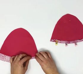 learn how to make a pair of slippers, Sew pair of slippers