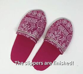 Learn How to Make a Pair of Slippers