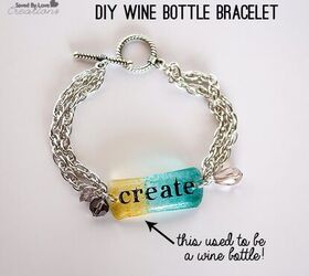 cut wine bottle bracelets