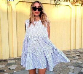 How To: Tiered Dress With Exposed Ruffles and Keyhole Back