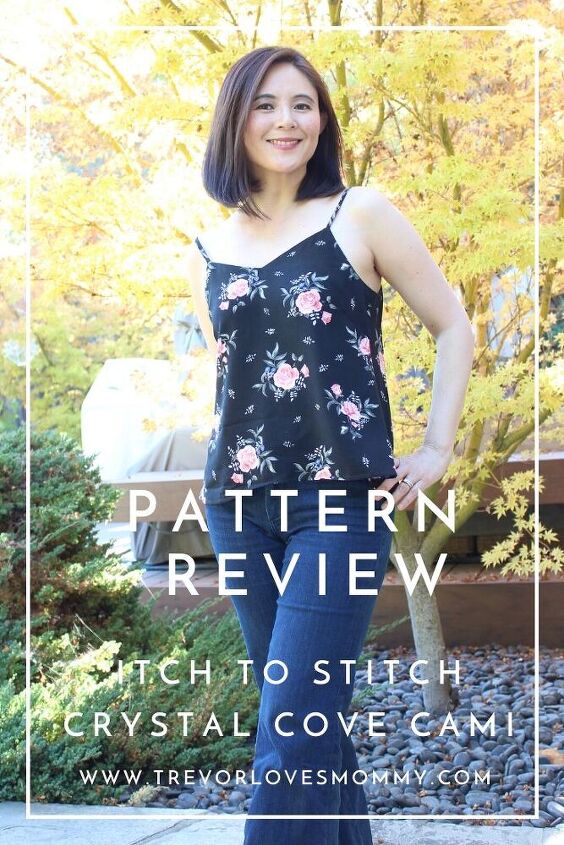 pattern review crystal cove cami by itch to stitch