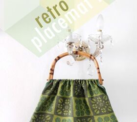 how to retro placemat bag